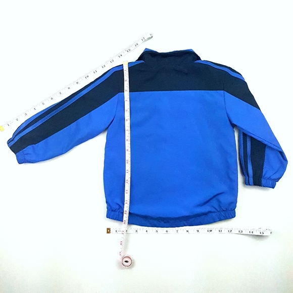 ADIDAS 2pc Blue Orange Track Suit - Picture 6 of 11
